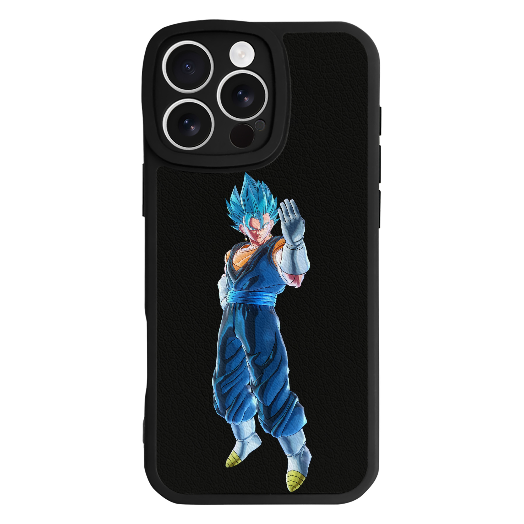 （画像用） ドラゴンボール ベジット DRAGON BALL Vegetto 【iPhone 16シリーズ対応】シリコンスマホケース（レザー調） 材質：シリコン